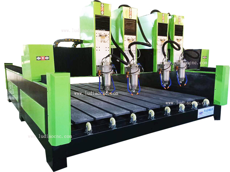 LD2025四頭獨立重型石材雕刻機 LD2025四頭獨立重型石材雕刻機