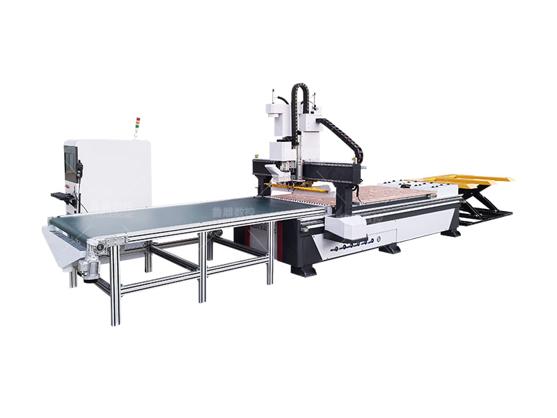 1325 / 1328直排換刀+自動上下料開料機 1325 / 1328直排換刀+自動上下料開料機